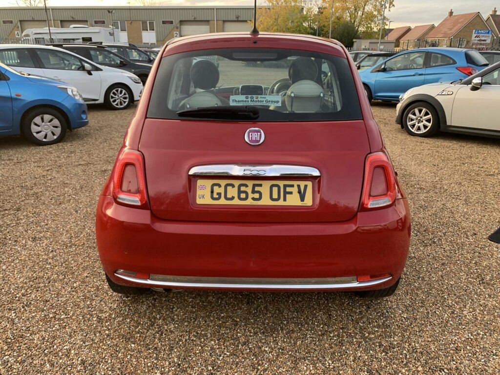 Fiat 500 Petrol GC65OFV Red #6