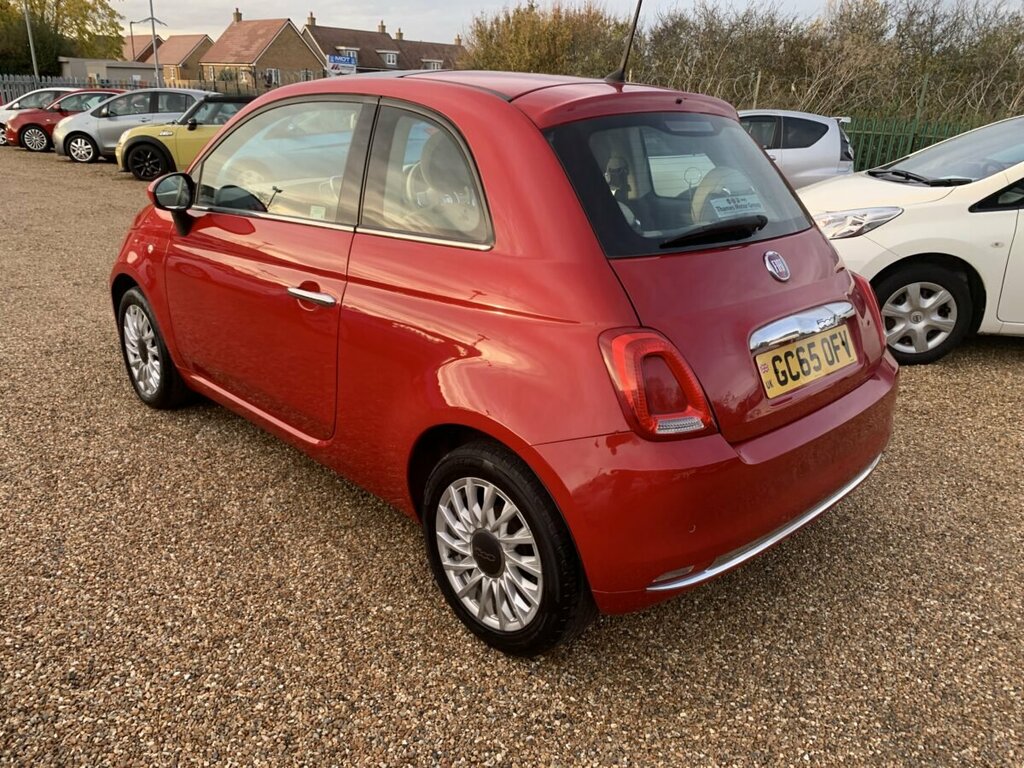 Fiat 500 Petrol GC65OFV Red #5