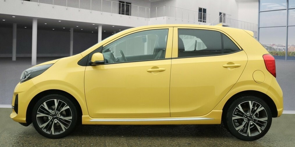 Kia Picanto Hatchback 1.0 Dpi Gt-line 202323 RE23WZA Yellow #4
