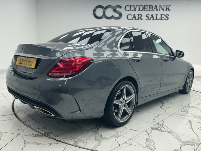 Mercedes-Benz C Class 2.0 C200 Amg Line Saloon G-tronic Euro SR17CYL Grey #3