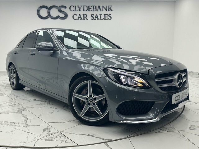 Mercedes-Benz C Class 2.0 C200 Amg Line Saloon G-tronic Euro Grey