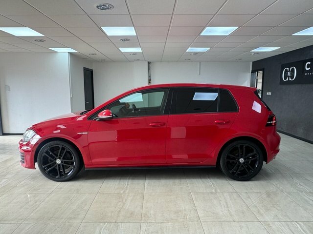 Volkswagen Golf 2014 2.0 Tdi Bluemotion Tech Gtd Hatchback Die BL63UOH Red #6