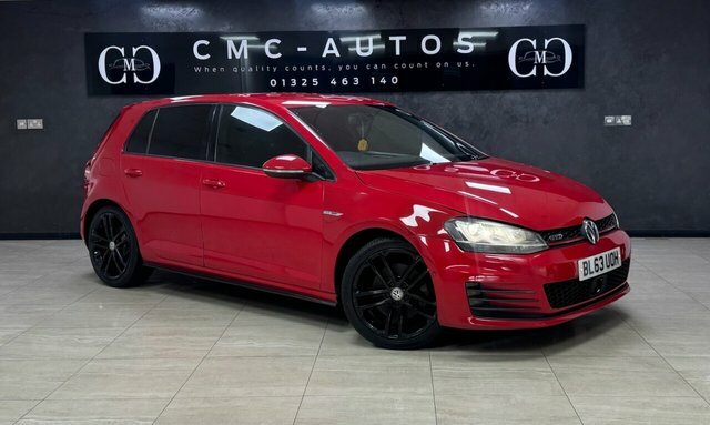 Volkswagen Golf 2014 2.0 Tdi Bluemotion Tech Gtd Hatchback Die Red