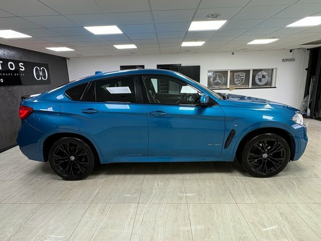 BMW X6 2018 3.0 30D M Sport Edition Suv X YK68KXL Blue #2