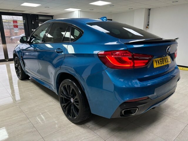 BMW X6 2018 3.0 30D M Sport Edition Suv X YK68KXL Blue #5