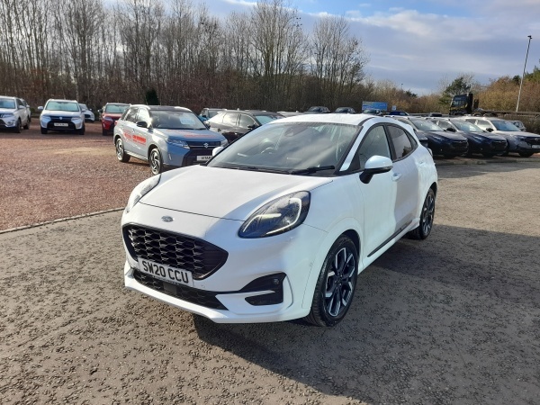 Ford Puma 1.0 Ecoboost Hybrid Mhev St-line X First Ed SW20CCU White #3