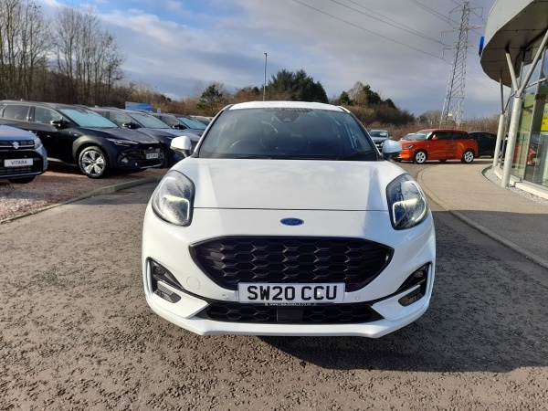 Ford Puma 1.0 Ecoboost Hybrid Mhev St-line X First Ed SW20CCU White #2