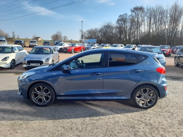 Ford Fiesta 1.0 Ecoboost 125 St-line Edition VK20XZY Blue #4