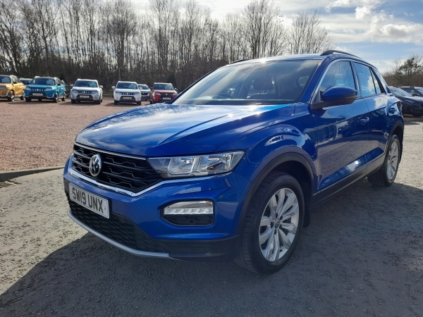 Volkswagen T-Roc 1.0 Tsi Se SW19UNX Blue #3