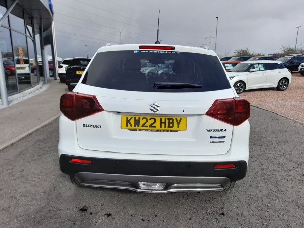 Suzuki Vitara 1.4 Boosterjet 48V Hybrid Sz5 Allgrip KW22HBY White #6
