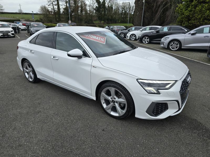 Audi A3 S Line 30 1.0Tfsi Mhev S HG72RKA White #6