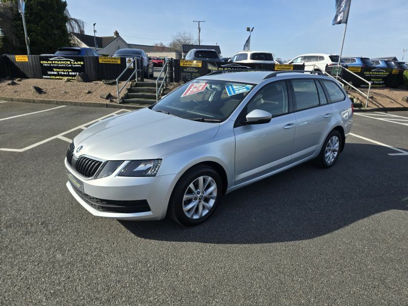 Skoda Octavia 1.6Tdi S Estate Silver #2
