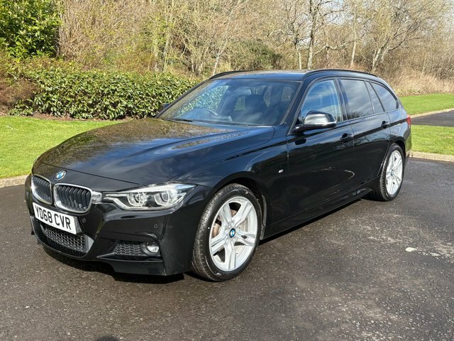 BMW 3 Series 2.0 318D M Sport Touring Euro 6 S Black