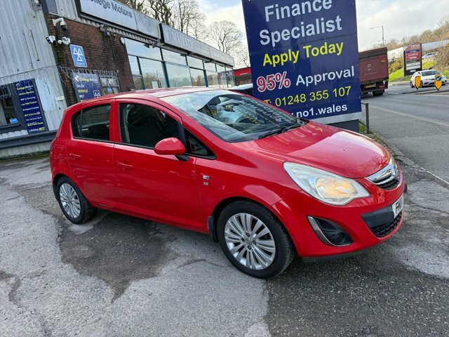 Vauxhall Corsa 1.3 Cdti Ecoflex Excite Hatchback Manua Red #4