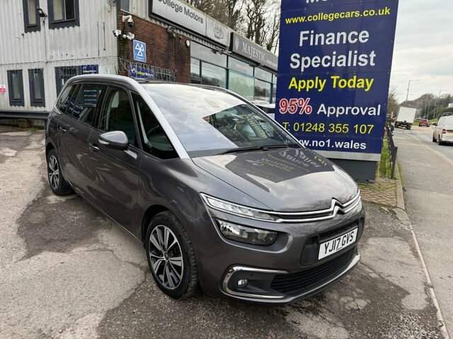 Citroen Grand C4 Picasso 2017 17 1.6 Bluehdi Feel Mpv Eur Grey