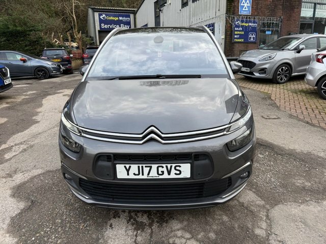 Citroen Grand C4 Picasso 2017 17 1.6 Bluehdi Feel Mpv Eur Grey #2