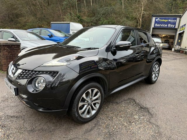 Nissan Juke 2016 66 1.2 Dig-t Tekna Suv Euro VN66WFD Black #3