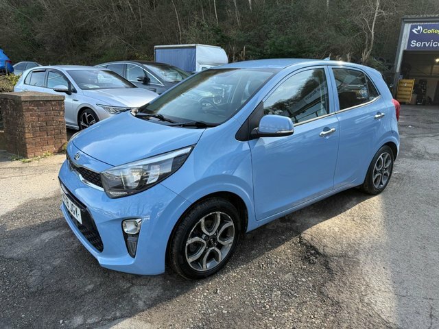 Kia Picanto 2018 18 1.25 3 Hatchback Euro 6 MF18JGY Blue #6