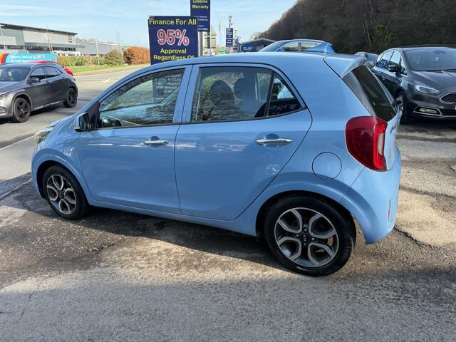 Kia Picanto 2018 18 1.25 3 Hatchback Euro 6 MF18JGY Blue #4