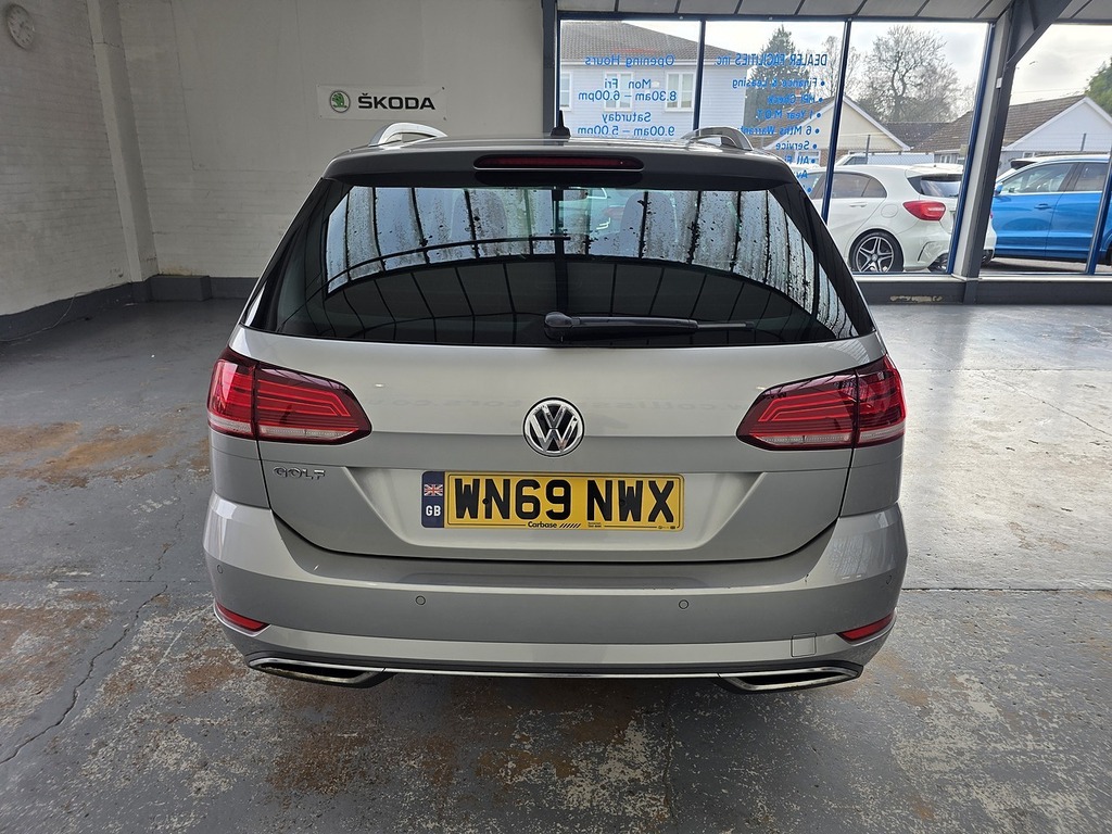 Volkswagen Golf 2.0 Tdi Gt Edition Estate Euro 6 Silver #6