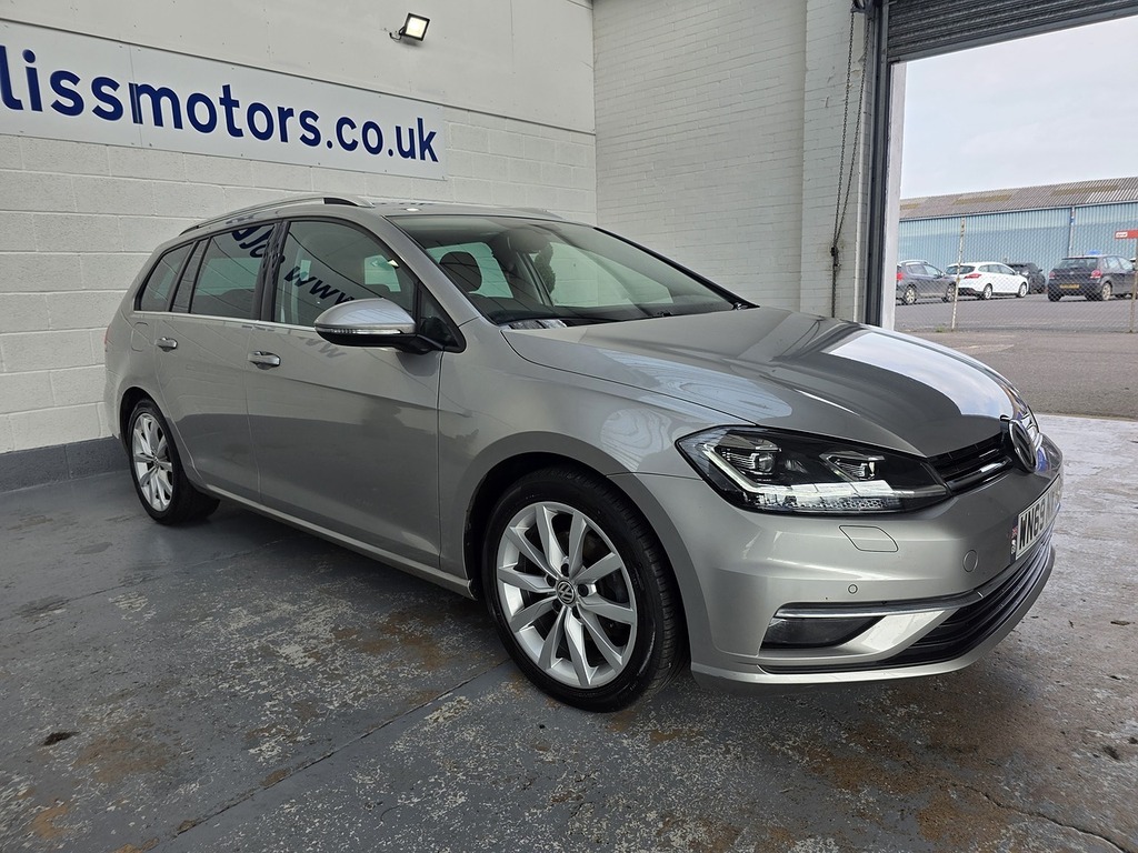Volkswagen Golf 2.0 Tdi Gt Edition Estate Euro 6 Silver #2