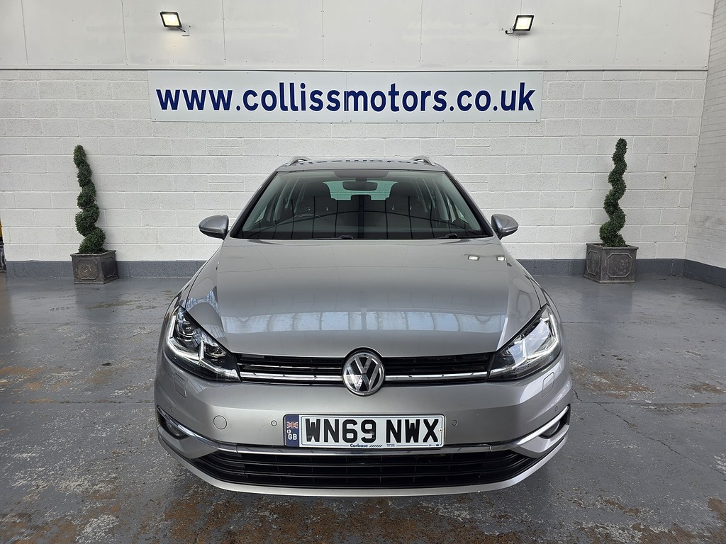 Volkswagen Golf 2.0 Tdi Gt Edition Estate Euro 6 Silver #3