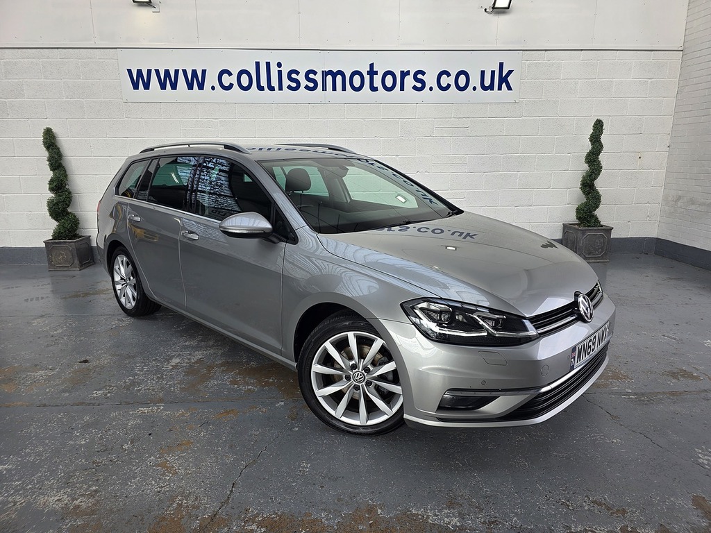 Volkswagen Golf 2.0 Tdi Gt Edition Estate Euro 6 Silver