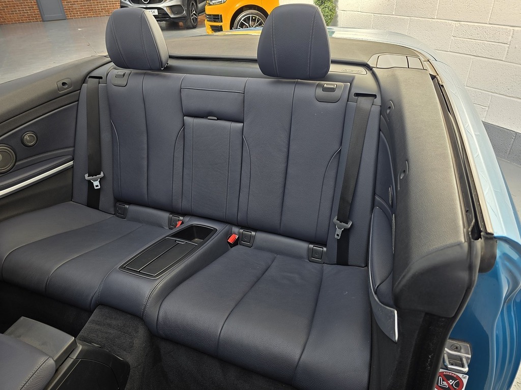 BMW 4 Series 2.0 420D M Sport Convertible Eur Blue #5