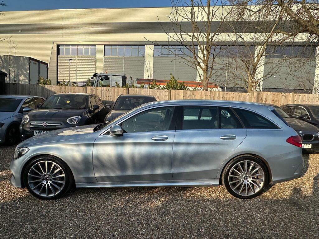 Mercedes-Benz C Class 2.1 C220d Amg Line G-tronic Euro 6 S S OU67OJC Silver #5