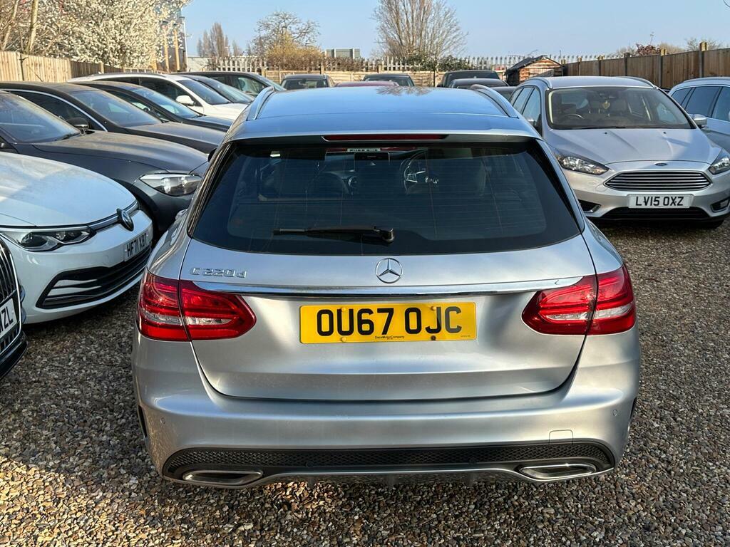 Mercedes-Benz C Class 2.1 C220d Amg Line G-tronic Euro 6 S S OU67OJC Silver #6