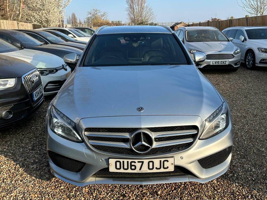 Mercedes-Benz C Class 2.1 C220d Amg Line G-tronic Euro 6 S S OU67OJC Silver #2