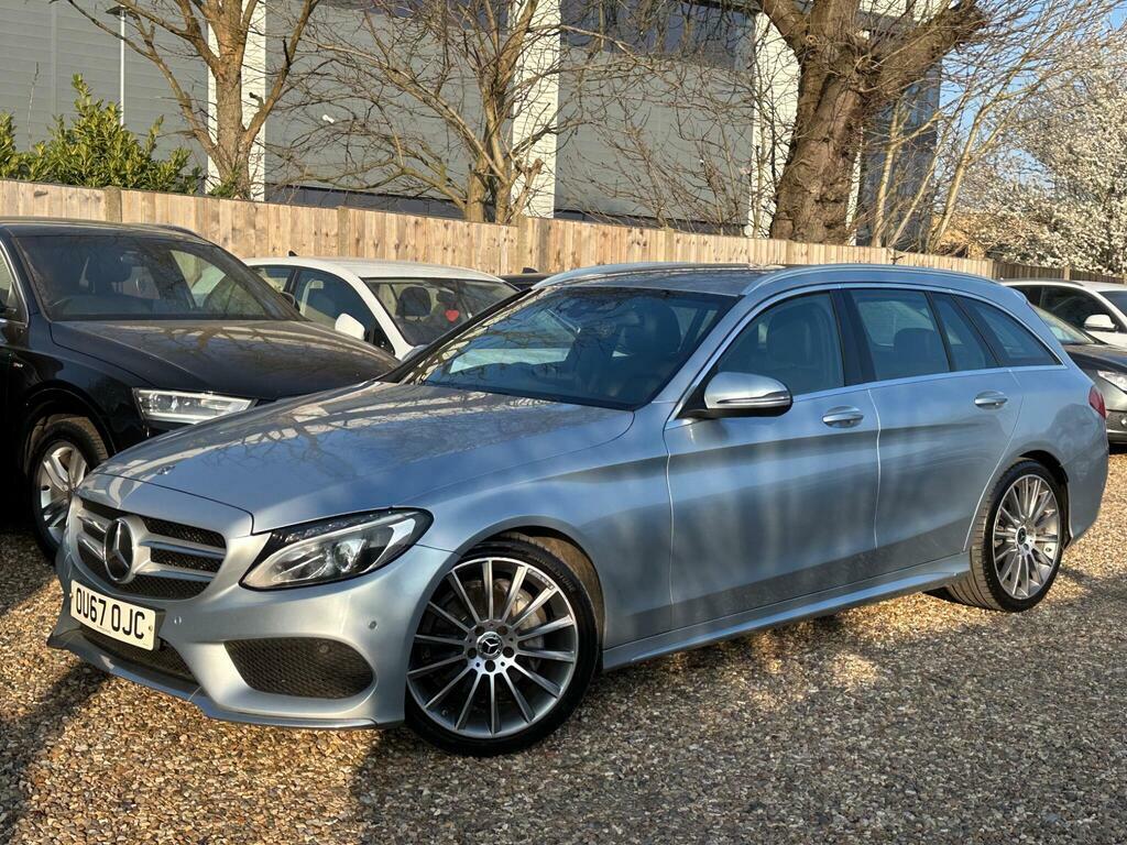 Mercedes-Benz C Class 2.1 C220d Amg Line G-tronic Euro 6 S S OU67OJC Silver #3