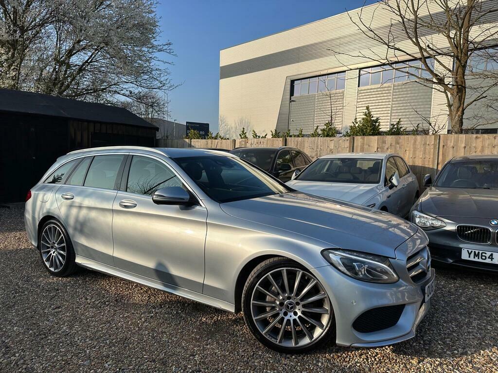 Mercedes-Benz C Class 2.1 C220d Amg Line G-tronic Euro 6 S S Silver