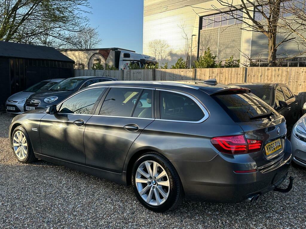BMW 5 Series 2.0 520D Luxury Touring Euro 6 S S YR66RVW Grey #3