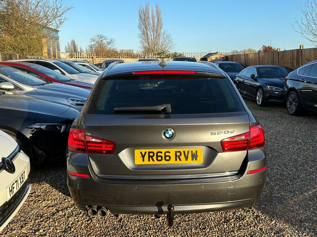 BMW 5 Series 2.0 520D Luxury Touring Euro 6 S S YR66RVW Grey #6