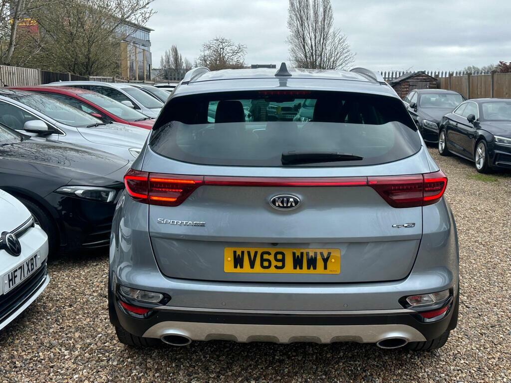 Kia Sportage 1.6 Crdi Ecodynamics Gt-line Dct Euro 6 S S WV69WWY Silver #6