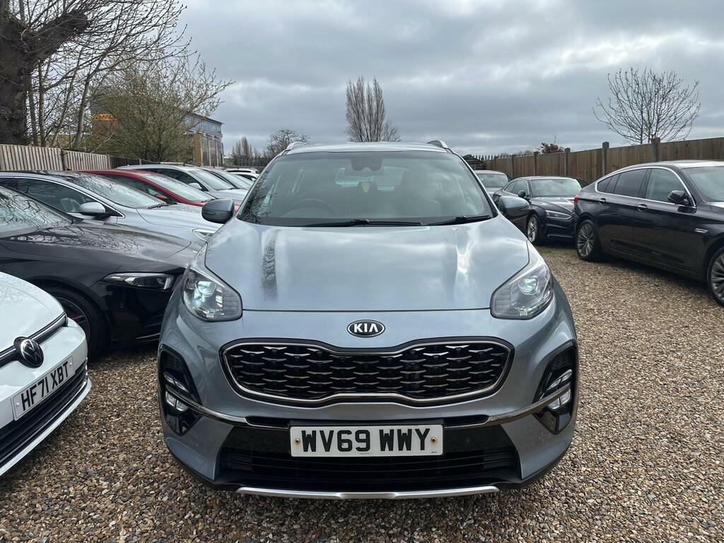 Kia Sportage 1.6 Crdi Ecodynamics Gt-line Dct Euro 6 S S WV69WWY Silver #2