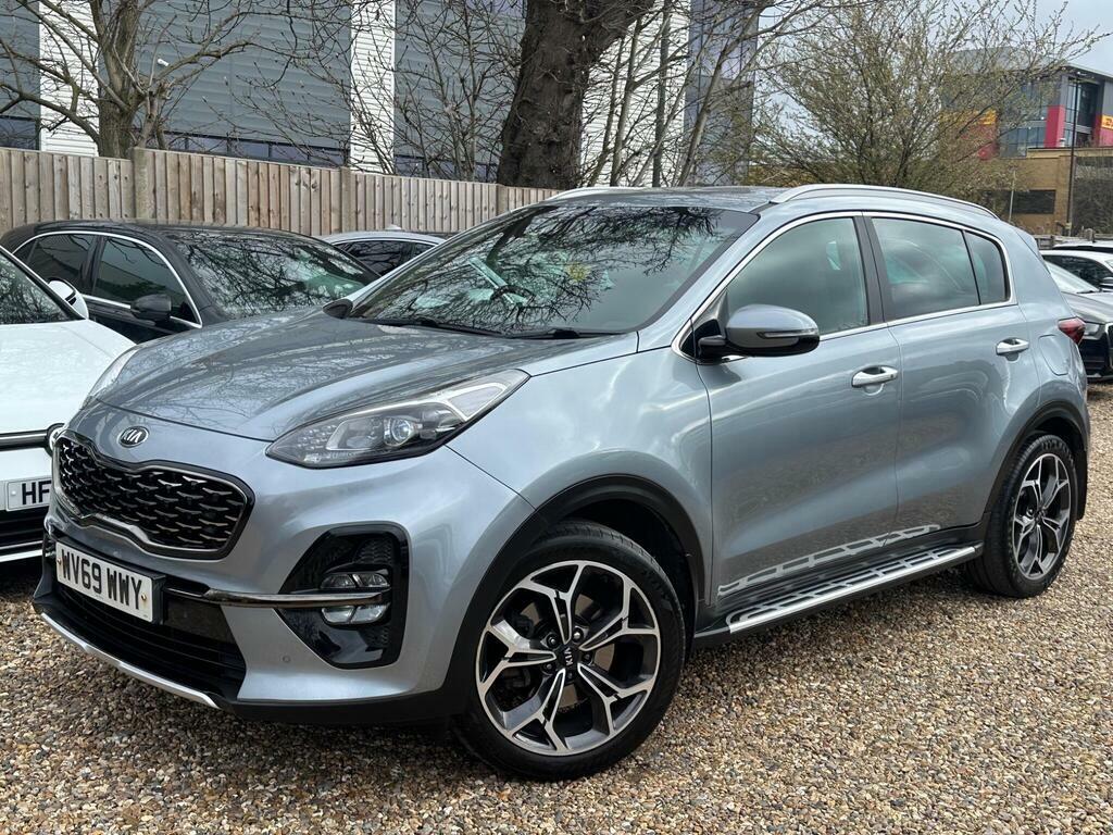Kia Sportage 1.6 Crdi Ecodynamics Gt-line Dct Euro 6 S S WV69WWY Silver #3