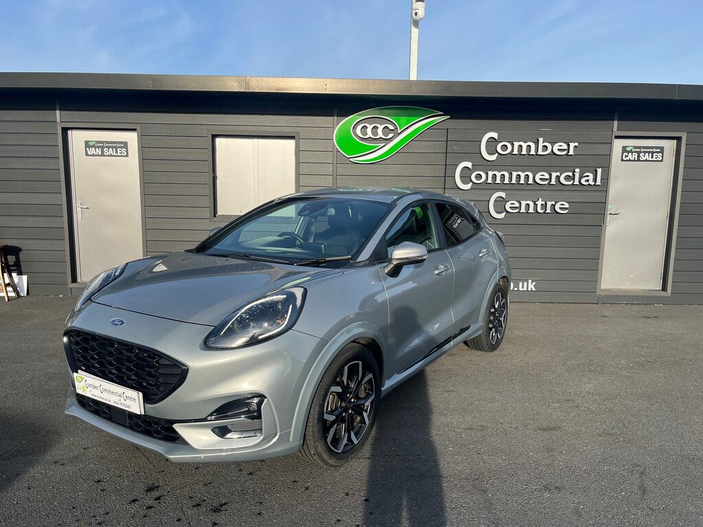 Ford Puma 1.0 Ecoboost Hybrid Mhev 155 St-line X Suv Silver #4