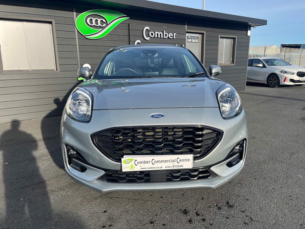 Ford Puma 1.0 Ecoboost Hybrid Mhev 155 St-line X Suv Silver #2