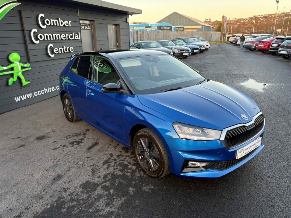 Skoda Fabia 1.0 Tsi Colour Edition 95 Hatchback Blue