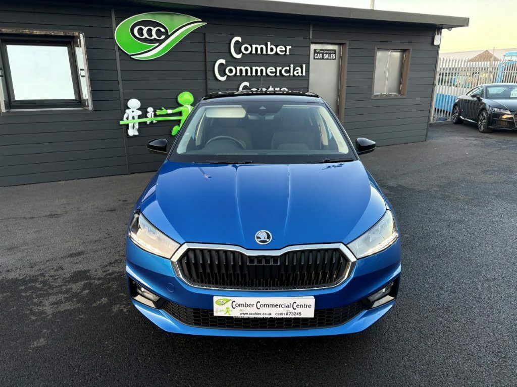Skoda Fabia 1.0 Tsi Colour Edition 95 Hatchback Blue #3