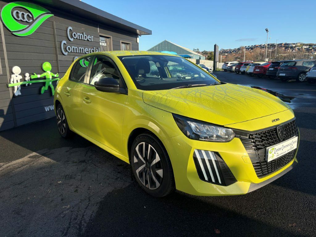 Peugeot 208 Puretech Active 75 Hatchback Yellow