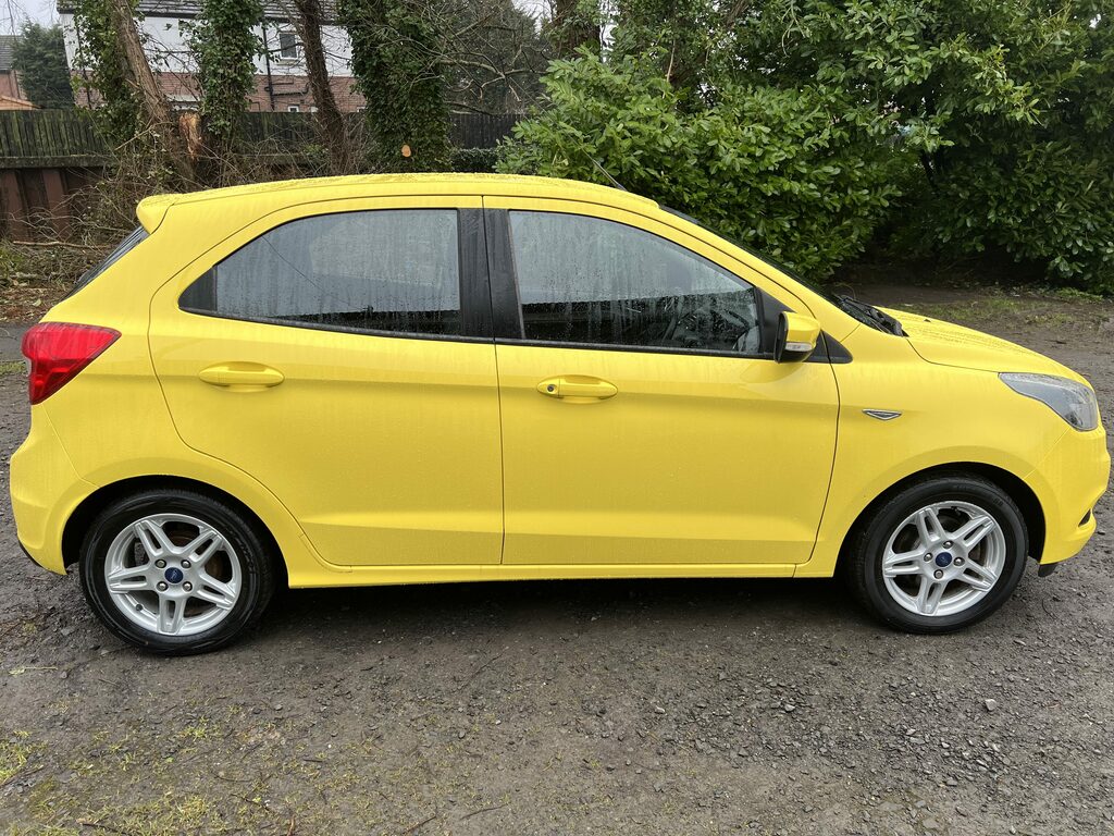 Ford KA+ Zetec Yellow #3