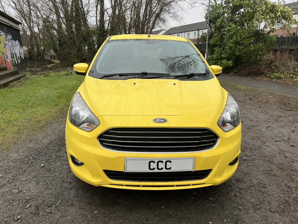 Ford KA+ Zetec Yellow #2