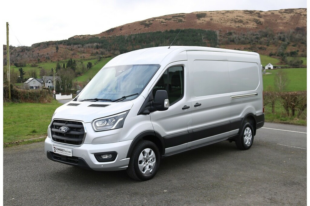 Ford Transit Custom 350 Ecoblue Limited DS74HKD Silver #3