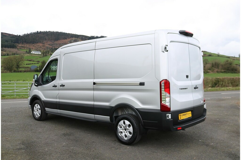 Ford Transit Custom 350 Ecoblue Limited DS74HKD Silver #4