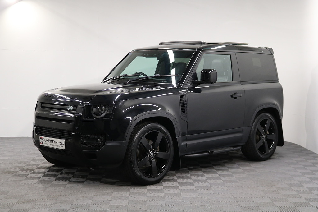Land Rover Defender 90 D250 Mhev Hse YG23UWA Black #3