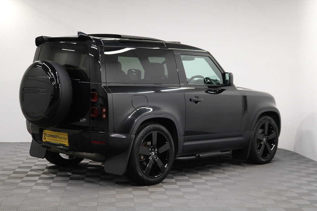 Land Rover Defender 90 D250 Mhev Hse YG23UWA Black #6
