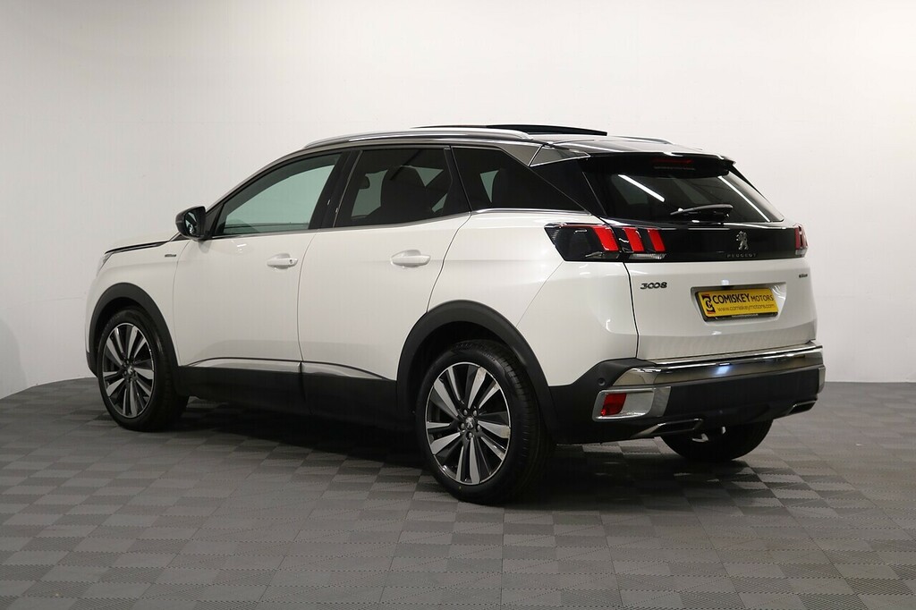Peugeot 3008 Bluehdi Gt Line Premium CN19TLV White #4